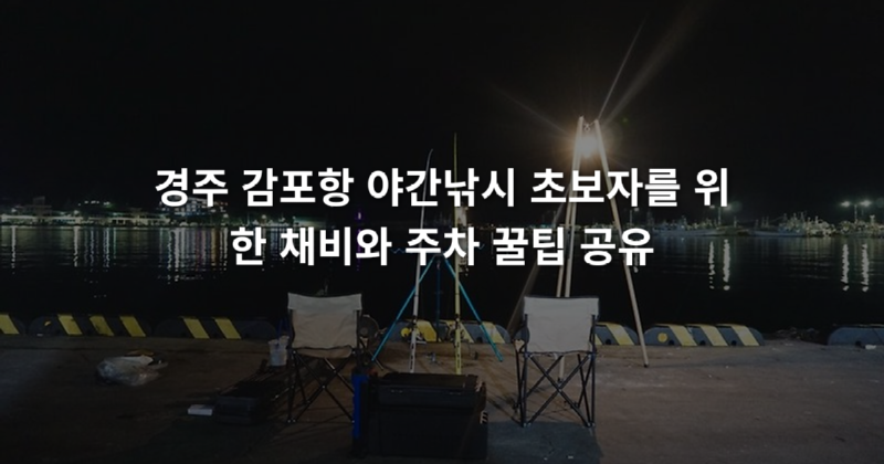 경주_감포항_야간낚시_초보자를_위한_채비와_주차_꿀팁_공유_1774662769702.png