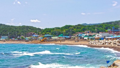 파도소리를 듣으며 걸을수 있는 거마장 마을